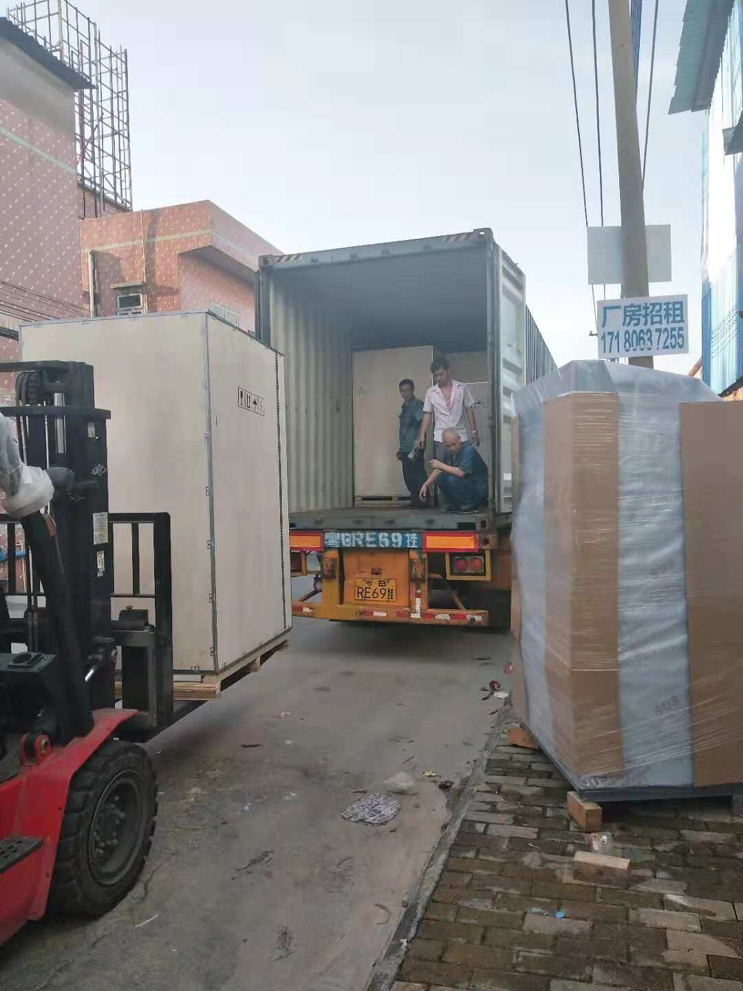 阿拉伯客戶爽快訂購力凈工業洗衣機